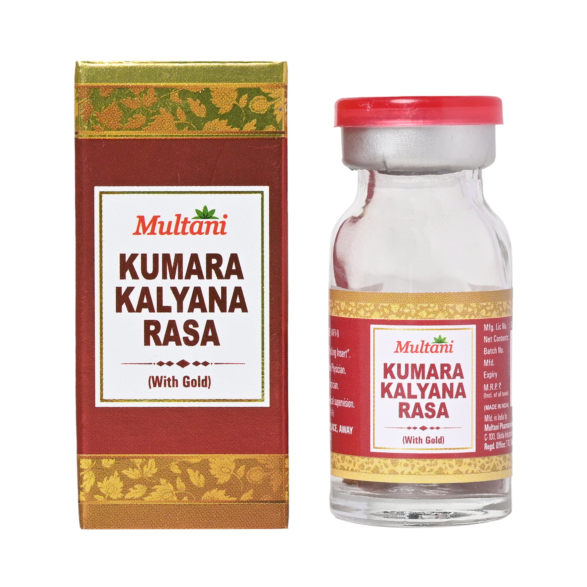 Multani Kumara Kalyana Rasa Jar of 10 QTY