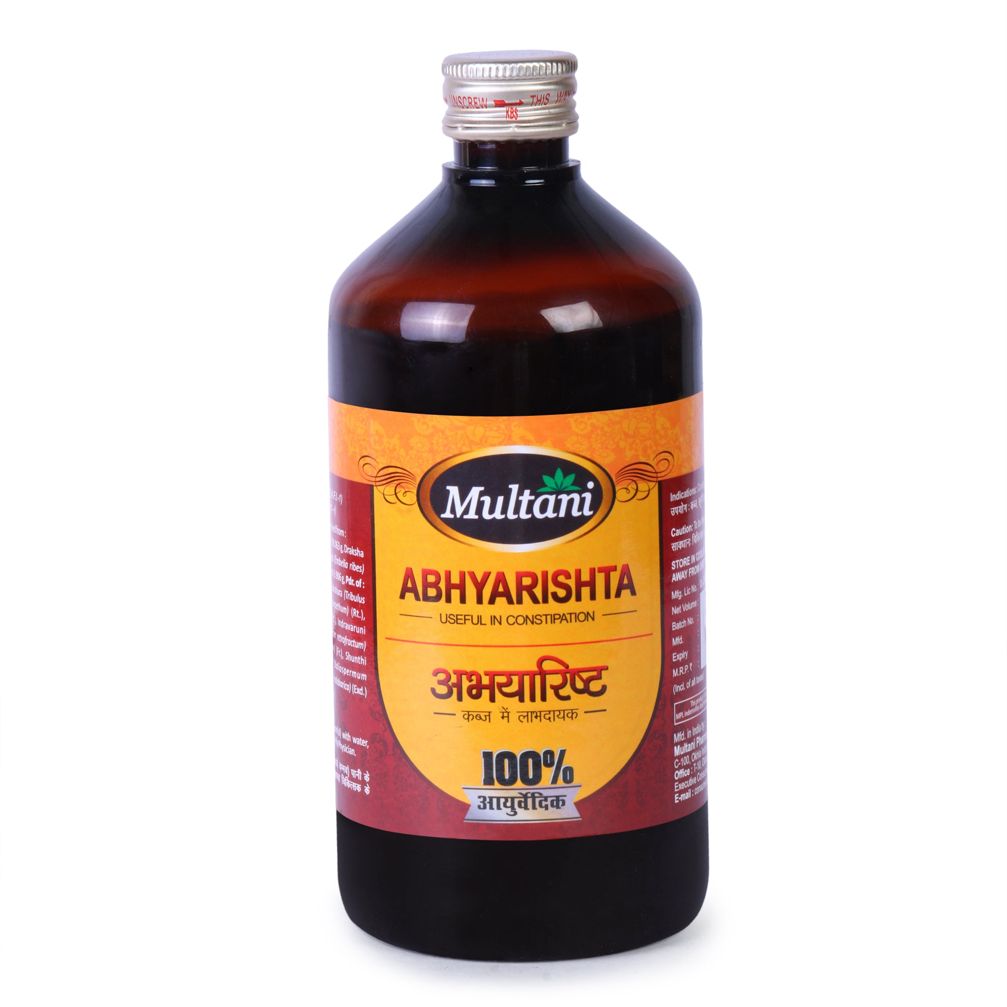 Multani Abhyarishta Bottle of 225 ML