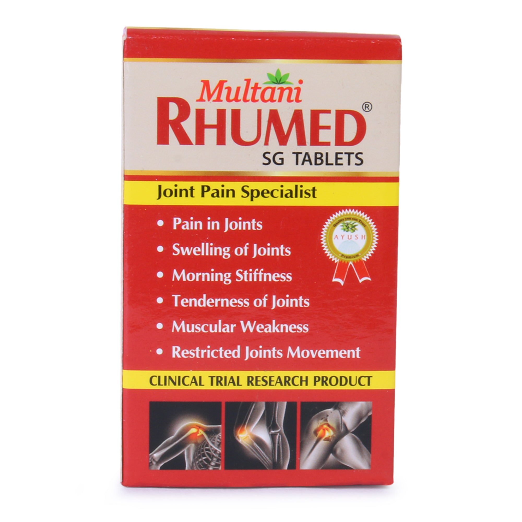 Multani Rhumed SG Tablet Jar of 30 QTY