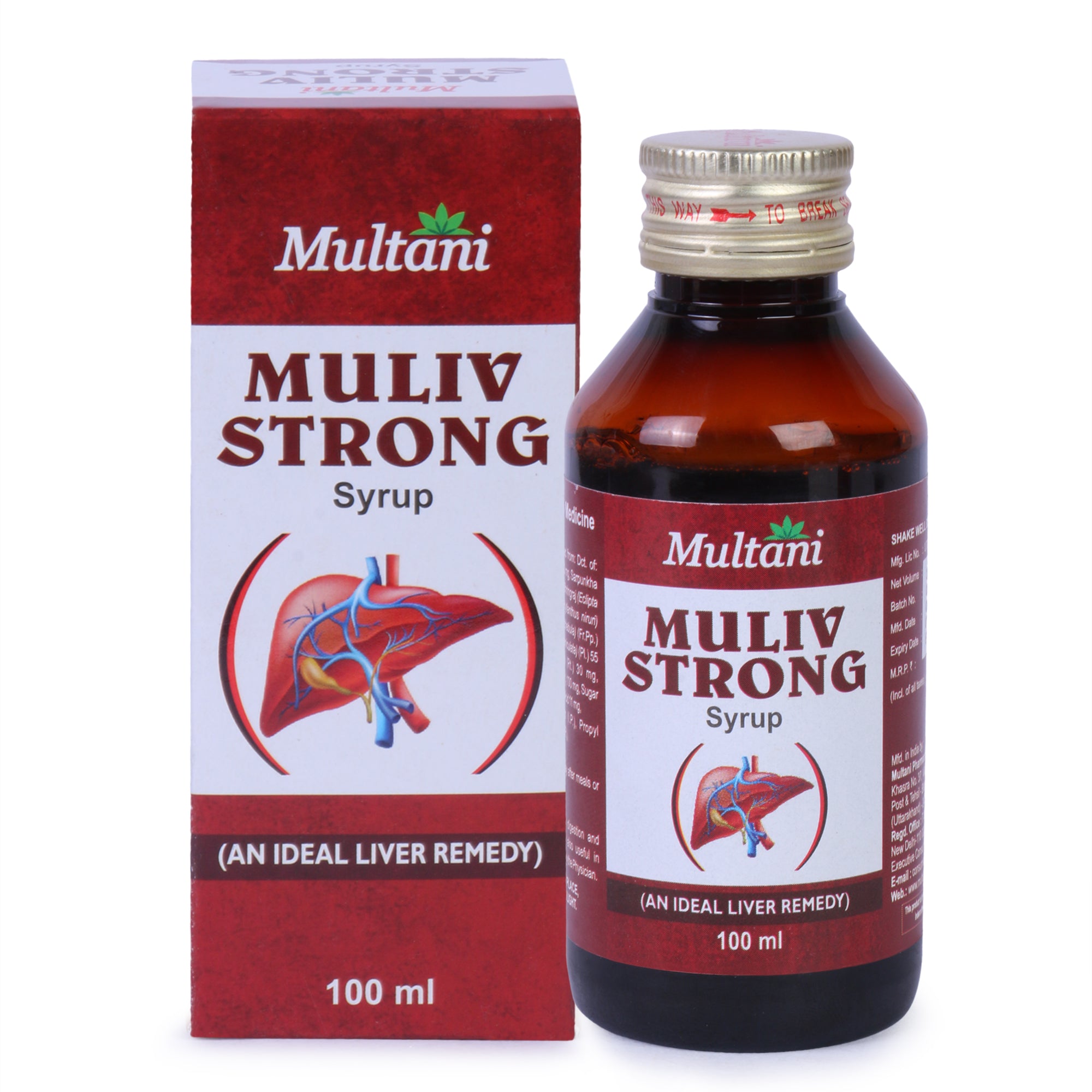 Multani Muliv Strong Bottle of 100 ML