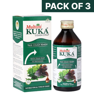 Kuka Cough Syrup | Goodness Of Tulsi, Pippali, Satpudina & Other Herbs