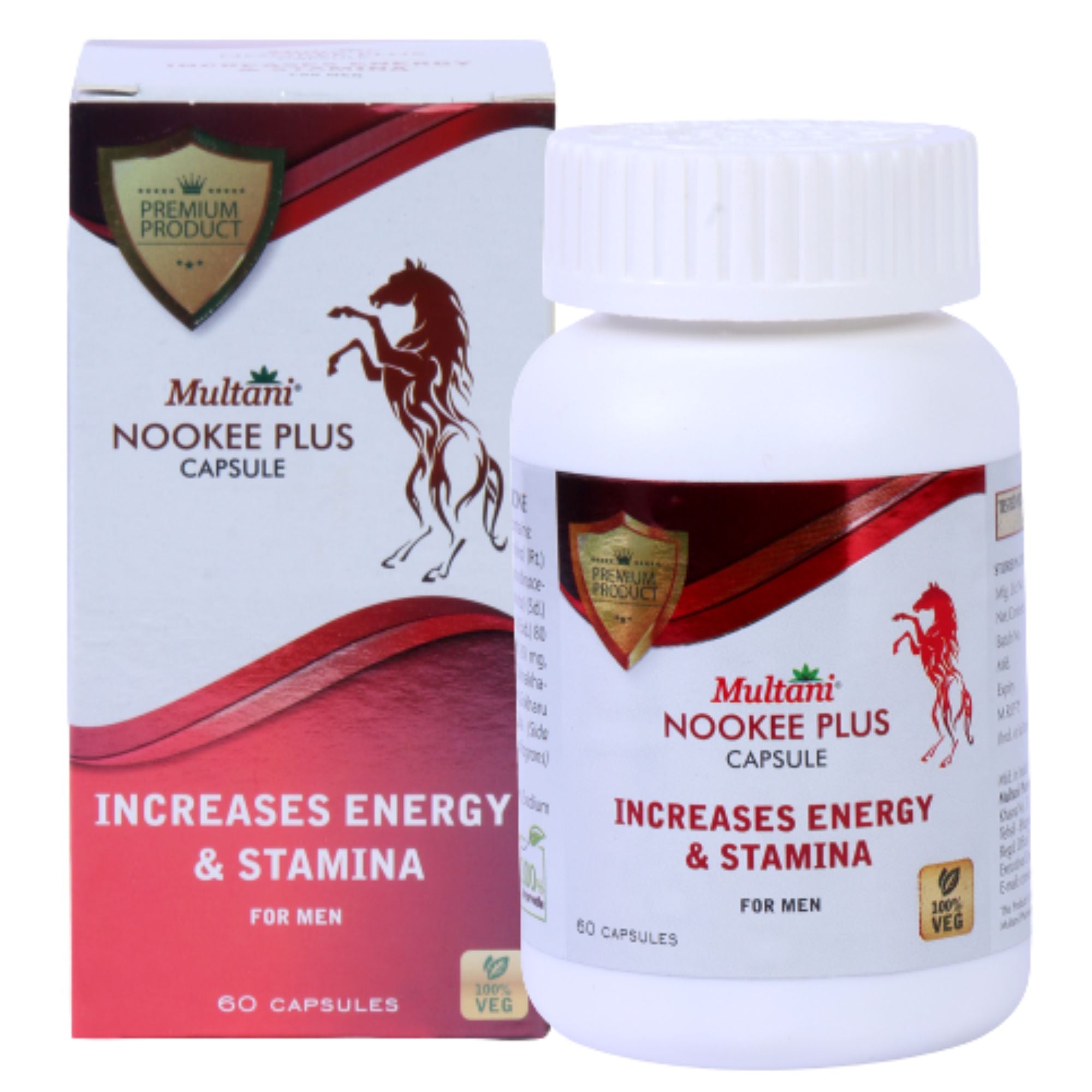 Multani Nookee Plus Capsule Jar of 60 QTY